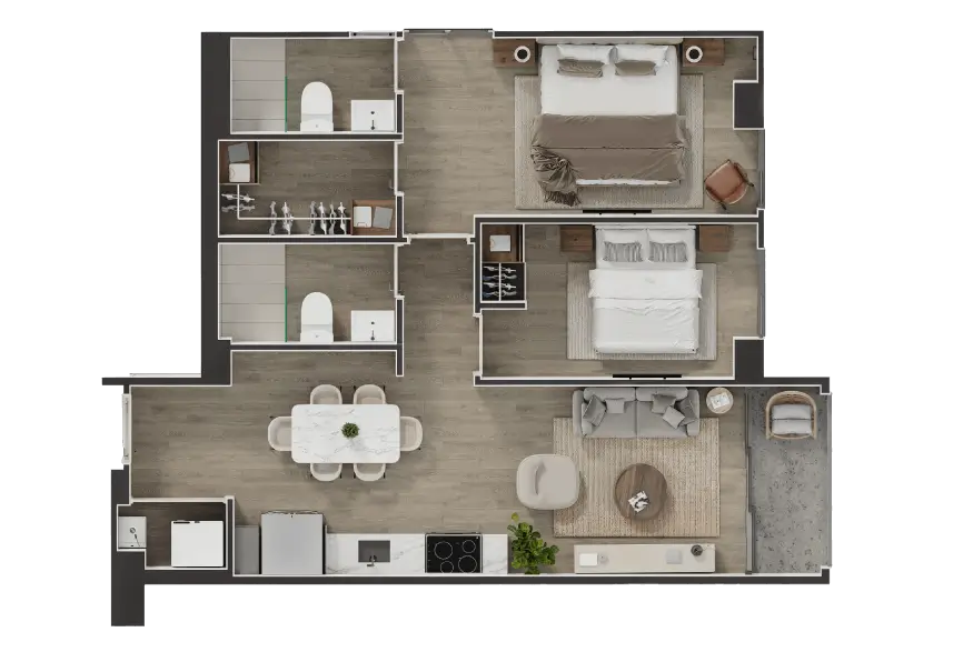 Apartamento-B